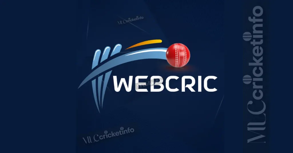 live cricket info WEBCRIC